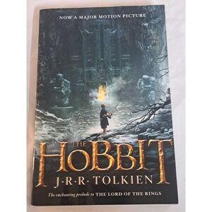 The Hobbit J.R.R. Tolkien Paperback 2013 Movie Tie-In Edition Map Included